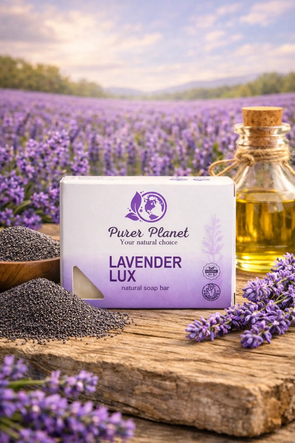 Lavender Lux soap bar